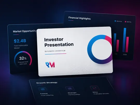 Presentation design service preview